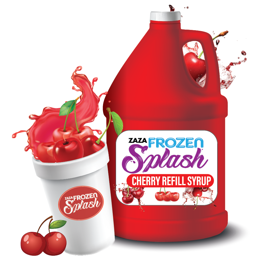 Cherry 1 Gallon Refill Syrup Concentrate